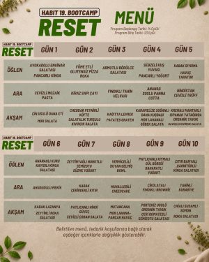 Bootcamp 19 -reset Menü