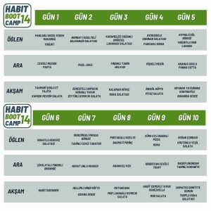 Alternative view of Bootcamp-14 Habit 10 Günlük Yağ Yakım Programı