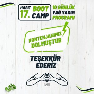 Bootcamp-17 Habit 10 Günlük Yağ Yakım Programı
