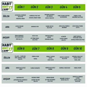 Alternative view of Bootcamp-17 Habit 10 Günlük Yağ Yakım Programı