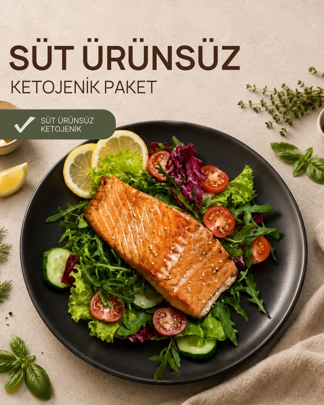 Süt Ürünsüz Ketojenik Paket